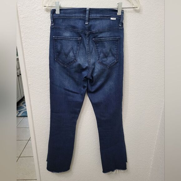 Mother high waisted looker ankle fray tongue in chic - Picture 4 of 6